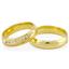 Обручальные кольца парные с бриллиантами из золота, артикул R-ТС 3394, цена 81 714,00 ₽