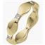 Обручальное кольцо с бриллиантами из золота 585 пробы, артикул R-2201-1, цена 55 134,00 ₽