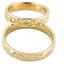 Обручальные кольца из желтого золота 585 пробы серии 