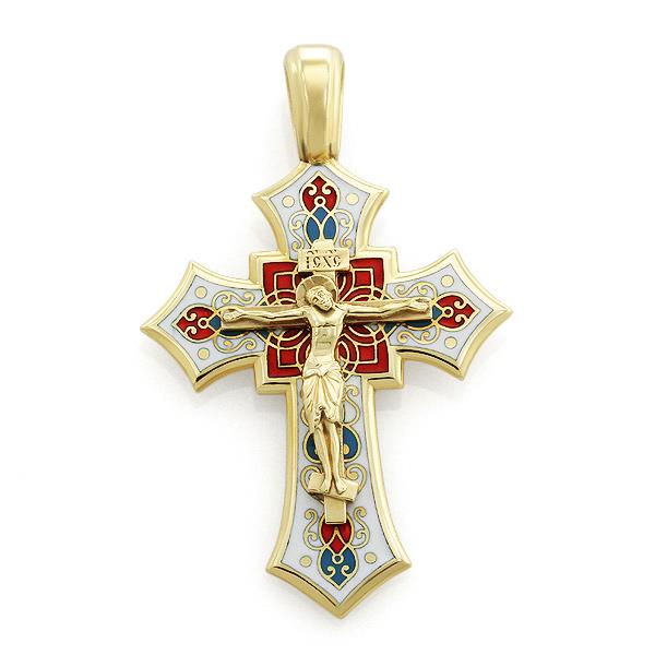 Нательный православный крестик