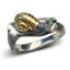 Кольцо Улитка серебро, артикул R-133606, цена 10 600,00 ₽