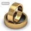 Обручальное кольцо классическое из розового золота, ширина 6 мм, артикул R-W165R, цена 42 300,00 ₽