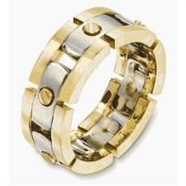 Обручальное кольцо из золота 585 пробы, артикул R-2995-3