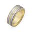 Обручальное кольцо из двухцветного золота 585 пробы, артикул R-СЕ017, цена 30 672,00 ₽