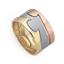 Обручальное кольцо из трехцветного золота 585 пробы, артикул R-СЕ001, цена 52 704,00 ₽