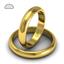 Обручальное кольцо из желтого золота, ширина 4 мм, артикул R-W245Y, цена 25 088,00 ₽