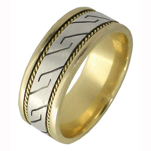 Эксклюзивное обручальное кольцо из золота 585 пробы, артикул R-2315/001
