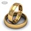Обручальное кольцо классическое из розового золота, ширина 5 мм, комфортная посадка, артикул R-W455R, цена 29 500,00 ₽