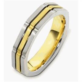 Обручальное кольцо из золота 585 пробы, артикул R-2295-4