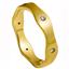 Обручальное кольцо с бриллиантами из желтого золота 585 пробы, артикул R-2198/001, цена 45 252,90 ₽