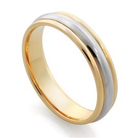 Обручальное кольцо из золота 585 пробы, артикул R-F1083