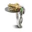 Кольцо Лягушка серебро, артикул R-131306, цена 12 000,00 ₽