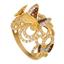Кольцо Бабочки золото 585° кубический цирконий, артикул R-ТТТ1143, цена 26 450,00 ₽