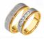 Обручальные кольца эксклюзивные дизайнерские белое и розовое золото, артикул R-ТС 1637-3, цена 158 951,50 ₽