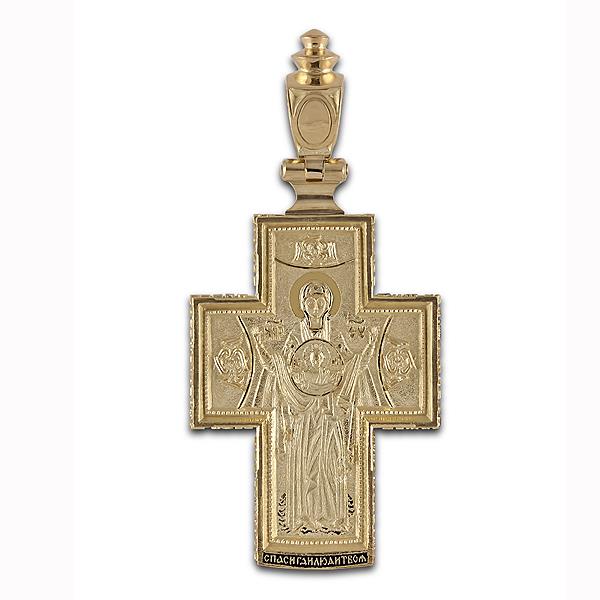 Крест православный  Распятие Иисуса Христа, Богоматерь Великая Панагея