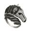 Кольцо Лошадь золото кубический цирконий, артикул R-ТТ1261-2, цена 58 000,00 ₽