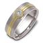 Обручальное кольцо с круглым бриллиантом из золота 585 пробы, артикул R-1468, цена 64 748,80 ₽