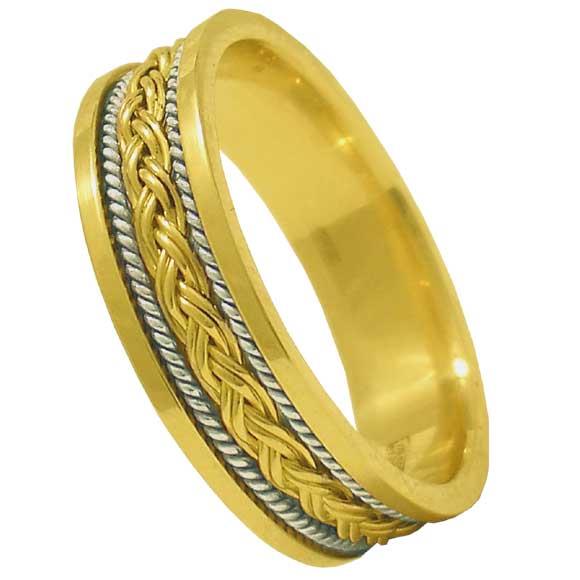 Обручальное кольцо из золота 585 пробы, артикул R-1017