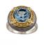 Кольцо Круг 9 с перевязками серебро, артикул R-136414, цена 13 904,00 ₽