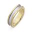 Обручальное кольцо из двухцветного золота 585 пробы, артикул R-СЕ027, цена 44 928,00 ₽