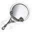 Серебряное Зеркало круглое с ажурной ручкой, артикул R-01100315А3, цена 14 080,00 ₽