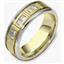 Обручальное кольцо с бриллиантами из золота 585 пробы, артикул R-1564-4, цена 80 640,00 ₽