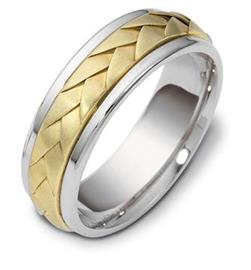 Эксклюзивное обручальное кольцо из золота 585 пробы, артикул R-H1808
