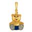 Подвеска Мишка-мальчик золото 585° кубический цирконий, артикул R-Т341-4, цена 22 250,00 ₽