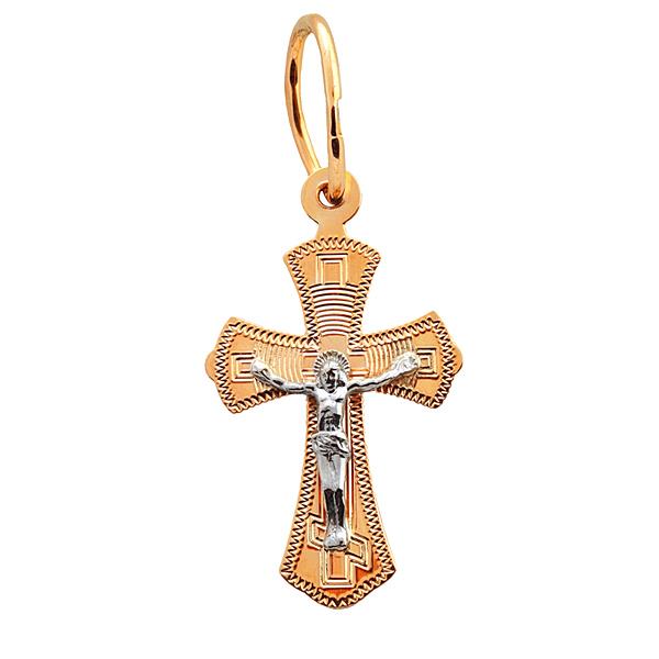 Крест нательный православный Распятие Христово, артикул R-3511012