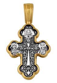Крест нательный православный Крестовоздвижение Донская икона Божией Матери, артикул R-101.073
