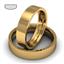 Обручальное кольцо из розового золота, ширина 5 мм, комфортная посадка, артикул R-W755R, цена 31 850,00 ₽