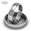Обручальное кольцо из платины, ширина 5 мм, комфортная посадка, артикул R-W459Pt, цена 75 840,00 ₽