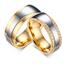 Обручальные кольца парные с бриллиантами из золота 585 пробы, артикул R-ТС AL2313-12, цена 150 550,80 ₽