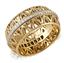 Кольцо  с 58 бриллиантами круглой огранки 0,40 ct с характеристикой 4/4 из белого и розового золота 750°, артикул R-ИМ 104, цена 56 500,00 ₽