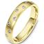 Обручальное кольцо с бриллиантами из желтого золота 585 пробы с бриллиантами, артикул R-3030e, цена 48 471,10 ₽