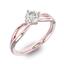 Помолвочное кольцо 1 бриллиантом 0,50 ct 4/5 из розового золота 585°, артикул R-D35946-3, цена 220 992,26 ₽