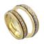 Обручальные кольца парные с бриллиантами из золота 585 пробы, артикул R-ТС L1912-1Б19, цена 78 776,42 ₽
