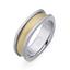 Обручальное кольцо из двухцветного золота 585 пробы, артикул R-СЕ026, цена 44 928,00 ₽