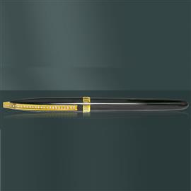 Ручка серебро 925 пробы из коллекции Гламур, артикул R-Glamour черный 