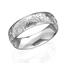 Обручальное кольцо дизайнерское из белого и  розового золота, ширина 6 мм, артикул R-W47734-2, цена 36 000,00 ₽