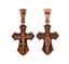 Православный крест Распятие христово. Святой Николай Чудотворец, артикул R-КС1-3061-3, цена 22 737,00 ₽