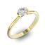 Помолвочное кольцо 1 бриллиантом 0,55 ct 4/5 из желтого золота 585°, артикул R-D32383-1, цена 235 960,53 ₽