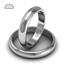 Обручальное кольцо из платины, ширина 4 мм, артикул R-W249Pt, цена 57 600,00 ₽