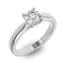 Помолвочное кольцо 1 бриллиантом 0,70 ct 4/5 из белого золота 585°, артикул R-D38231-2, цена 384 379,06 ₽