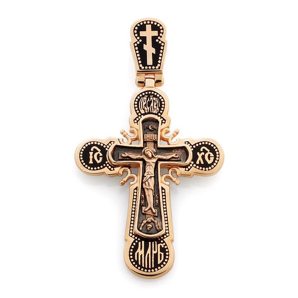 Крест нательный православный Распятие Христово