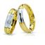 Обручальные кольца парные с бриллиантами серии 