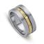 Обручальное кольцо из двухцветного золота 585 пробы, артикул R-ДК 017, цена 43 794,00 ₽